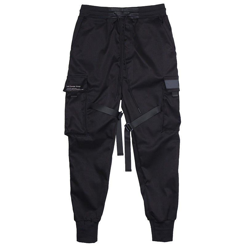 Hidden Leggings Trousers Spring Ins Super Hot Trousers National Trend Multi-pocket Casual Loose Trendy Brand Overalls For Men