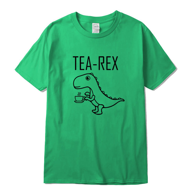 Advertising Shirt Custom Printed Party Short-sleeved T-shirt Men's T-shirt Advertising Quick-drying Clothes Custom Printed WISH Explosion