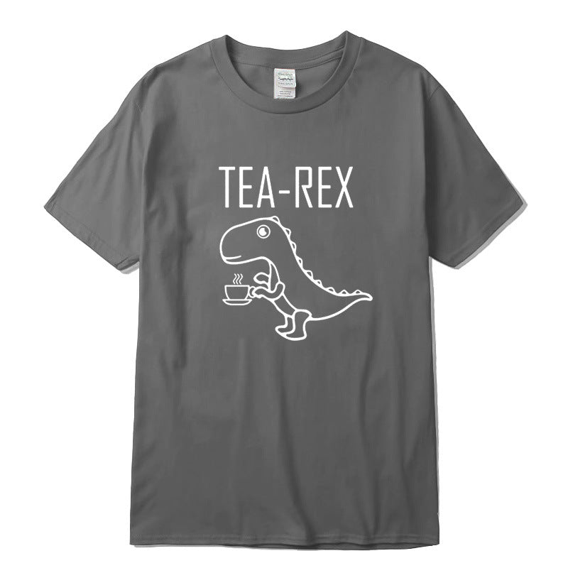Advertising Shirt Custom Printed Party Short-sleeved T-shirt Men's T-shirt Advertising Quick-drying Clothes Custom Printed WISH Explosion