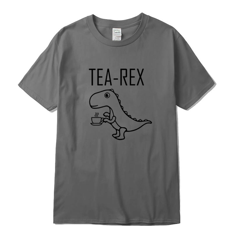 Advertising Shirt Custom Printed Party Short-sleeved T-shirt Men's T-shirt Advertising Quick-drying Clothes Custom Printed WISH Explosion