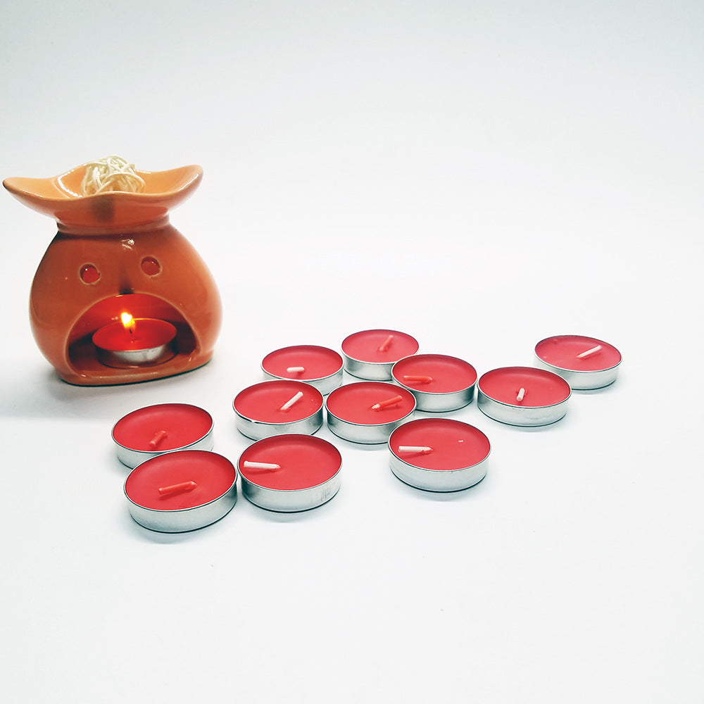 Factory Wholesale 5g2 Hours 50 Non-smoking Round Tea Candle Aromatherapy Hotel Supplies E-Commerce Foreign Trade Postage