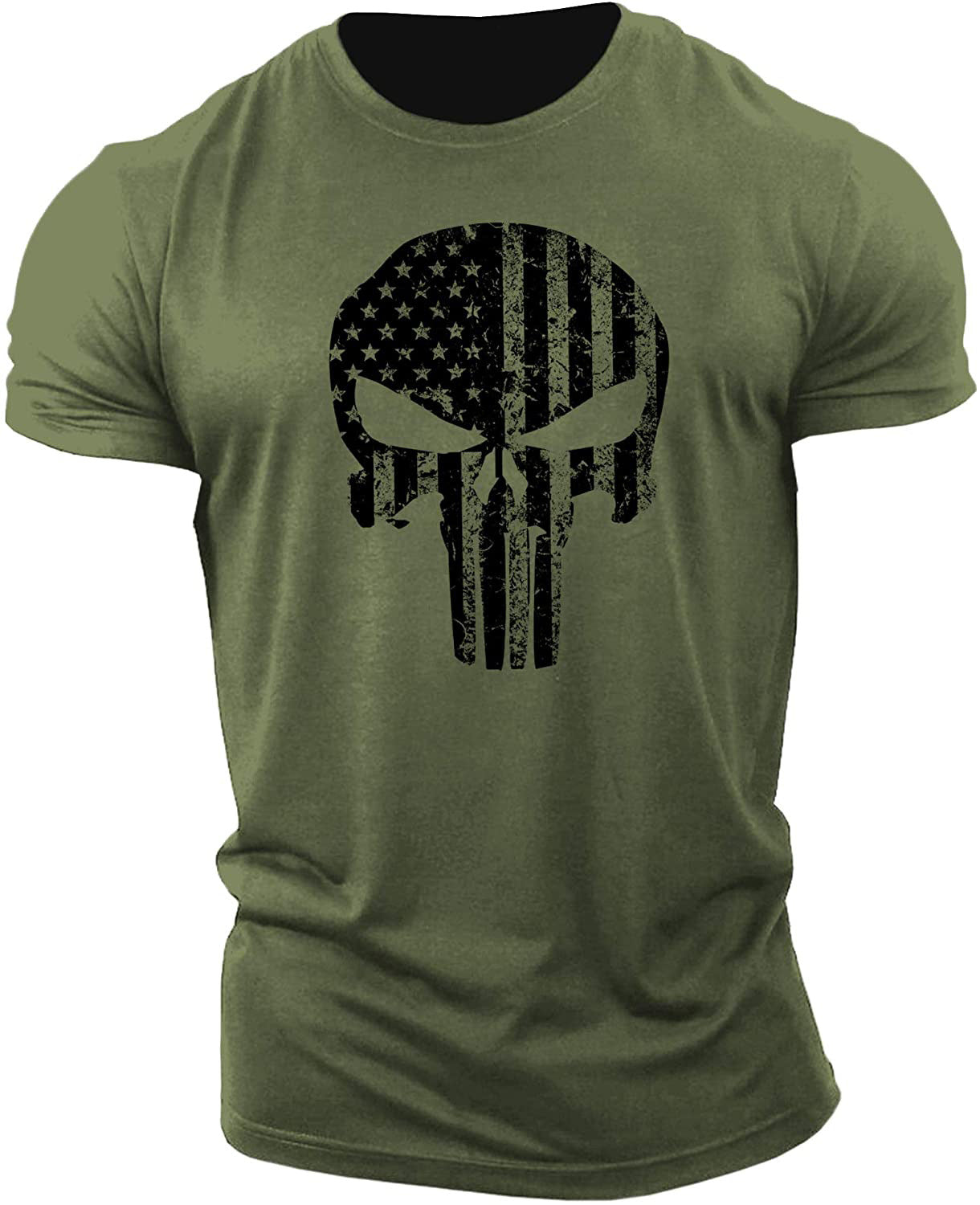 Men's Skull Short - Sleeve T - Shirt