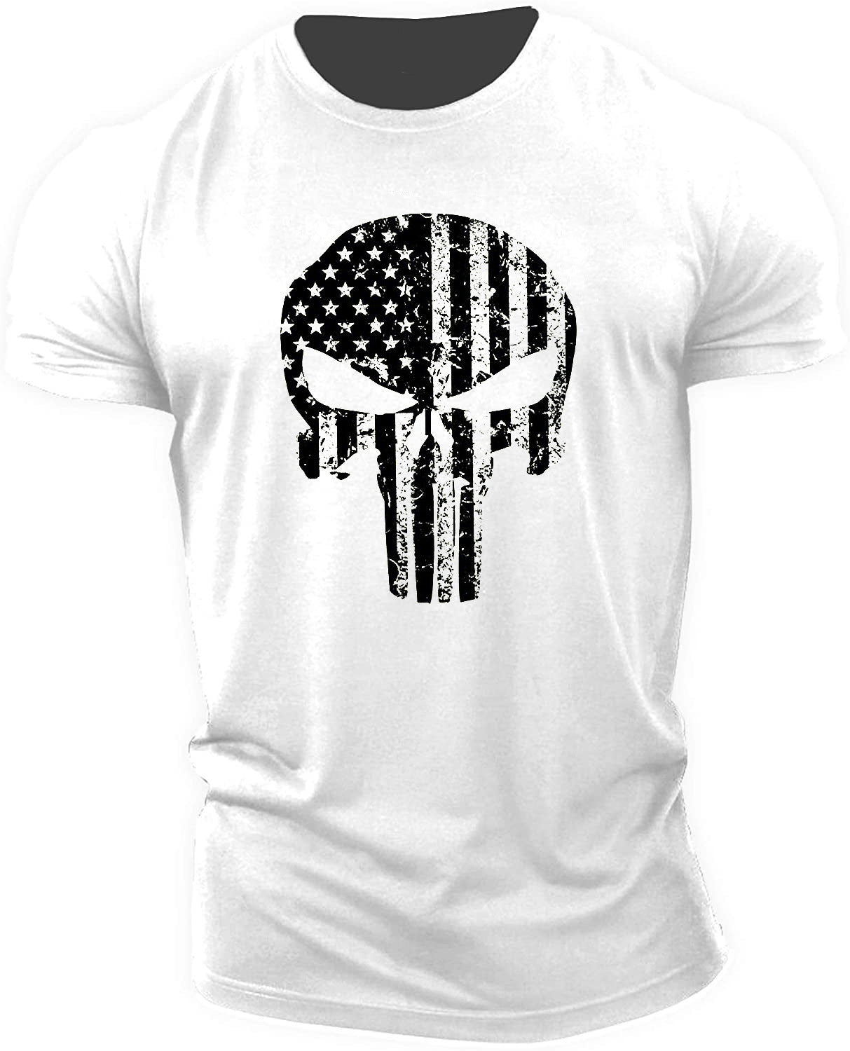 Men's Skull Short - Sleeve T - Shirt