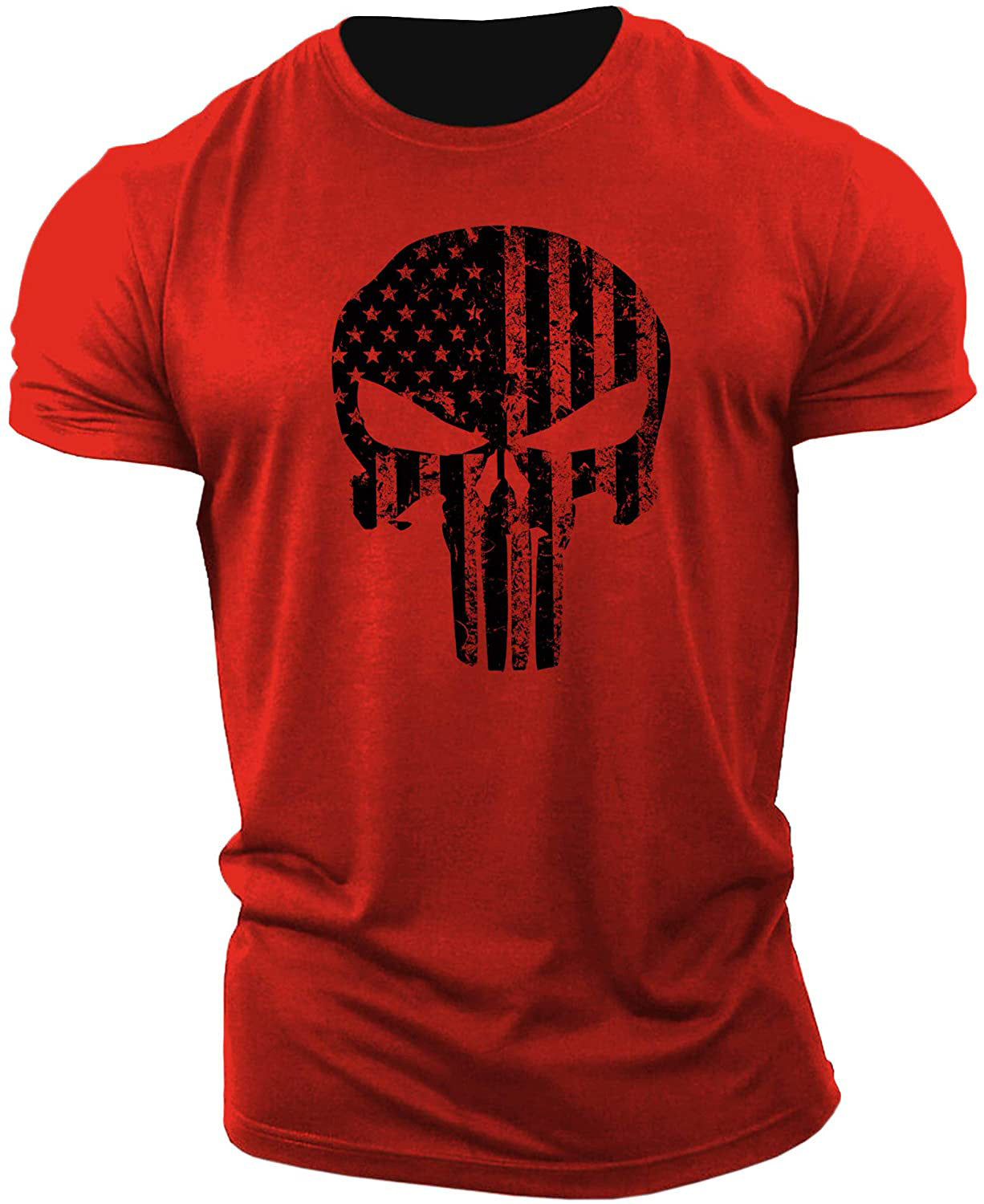 Men's Skull Short - Sleeve T - Shirt