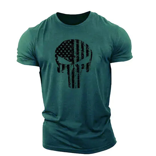 Men's Skull Short - Sleeve T - Shirt