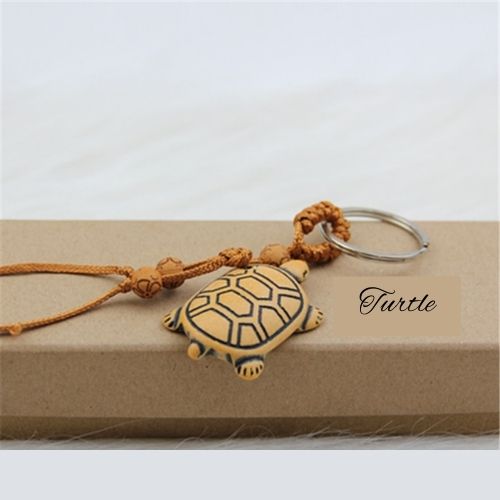 Three-dimensional Elephant Camel Horse Turtle Pendant Key chain