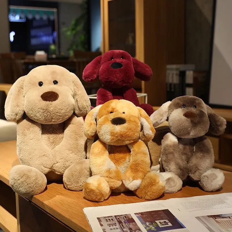 Cute Little Milk Dog Doll Plush Toy Dog Doll Bed Sleeping Pillow Repair Dog Chinese Valentine's Day Gift