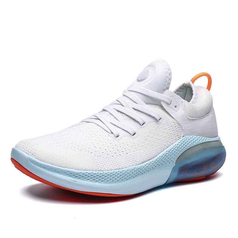 Cross-Border Men's Shoes European Station 2022 Spring And Summer New Korean Style Trendy Mesh Shoes Sports Casual 46 Plus Size Running Shoes