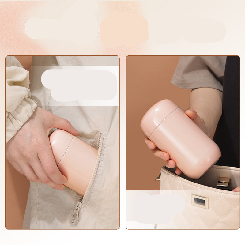 Thickened 316 Stainless Steel Thermos Cup Creative Pocket Bird's Nest Cup Vacuum Mini Braised Jar Capsule Cup Wholesale