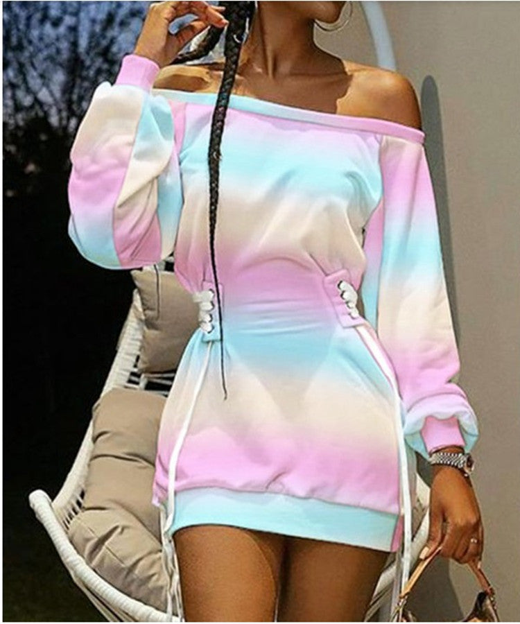Long-sleeved Loose Dress