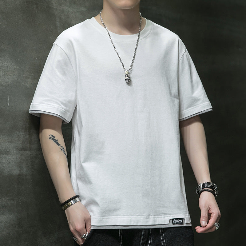 Graphic streetwear t-shirt available in multiple colors – featuring an abstract line design, text elements, soft breathable fabric, and stylish modern appeal.