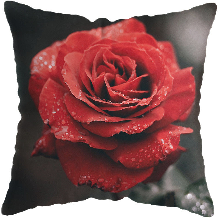 Valentine's Day Pillowcase Love Rose Pillowcase