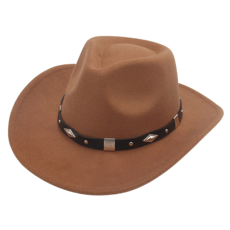 Love Top Western Cowboy Warped Top Hat Jazz Dance Tibetan Tibetan Style Tibetan Hat