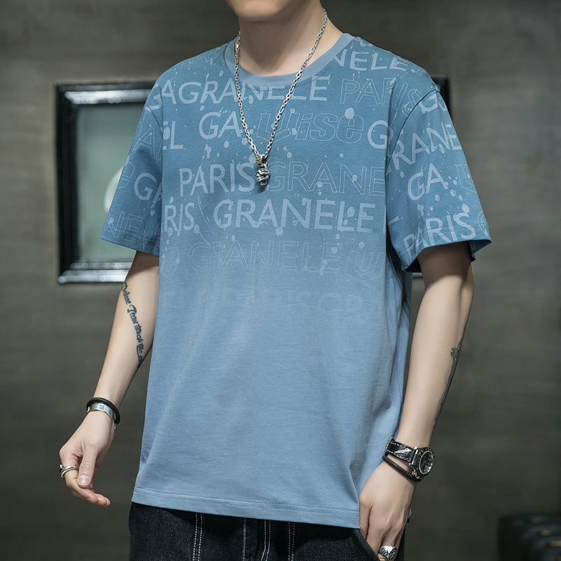 Graphic streetwear t-shirt available in multiple colors – featuring an abstract line design, text elements, soft breathable fabric, and stylish modern appeal.