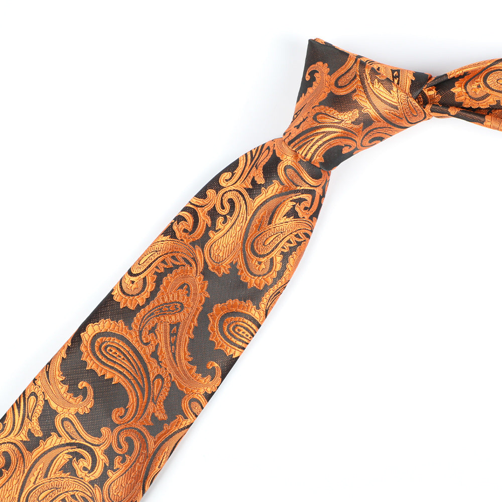 New Business Banquet Geometric PatternsTie For Men
