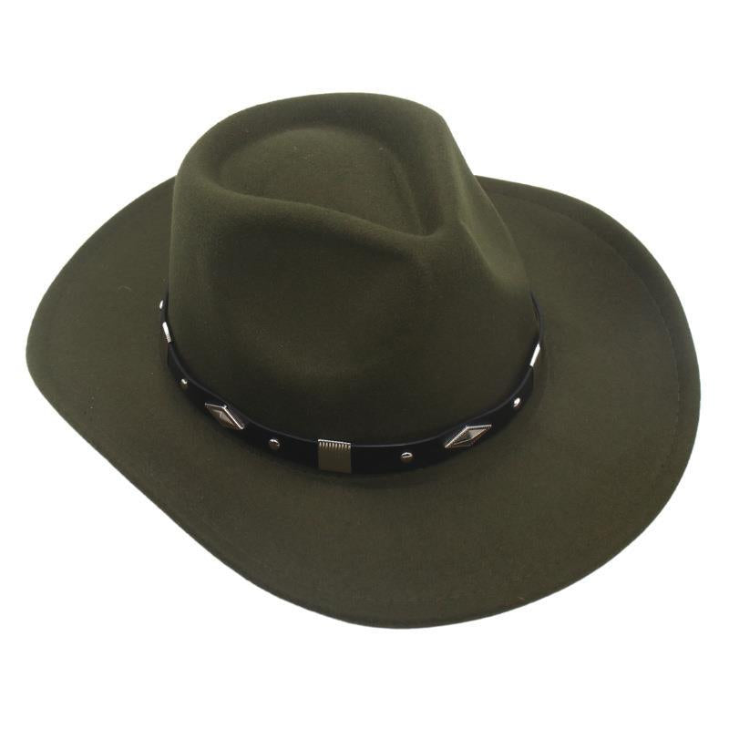 Love Top Western Cowboy Warped Top Hat Jazz Dance Tibetan Tibetan Style Tibetan Hat