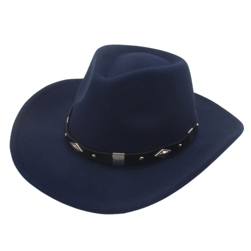 Love Top Western Cowboy Warped Top Hat Jazz Dance Tibetan Tibetan Style Tibetan Hat