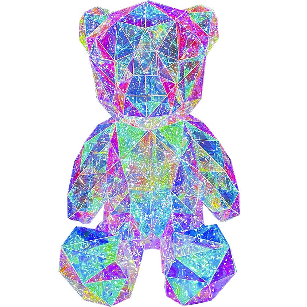 Valentine's Day Gift Couple Night Light Bear Doll