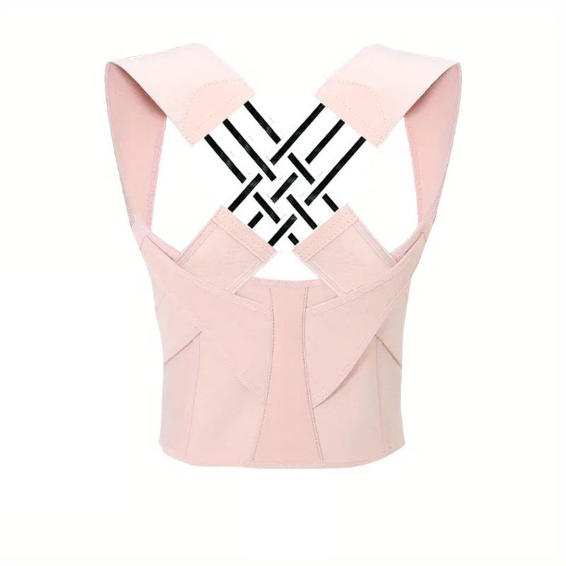 Pink Explosion Anti-hunchback Correction Belt Body Posture Corrector Student Children Writing Back Correction Belt