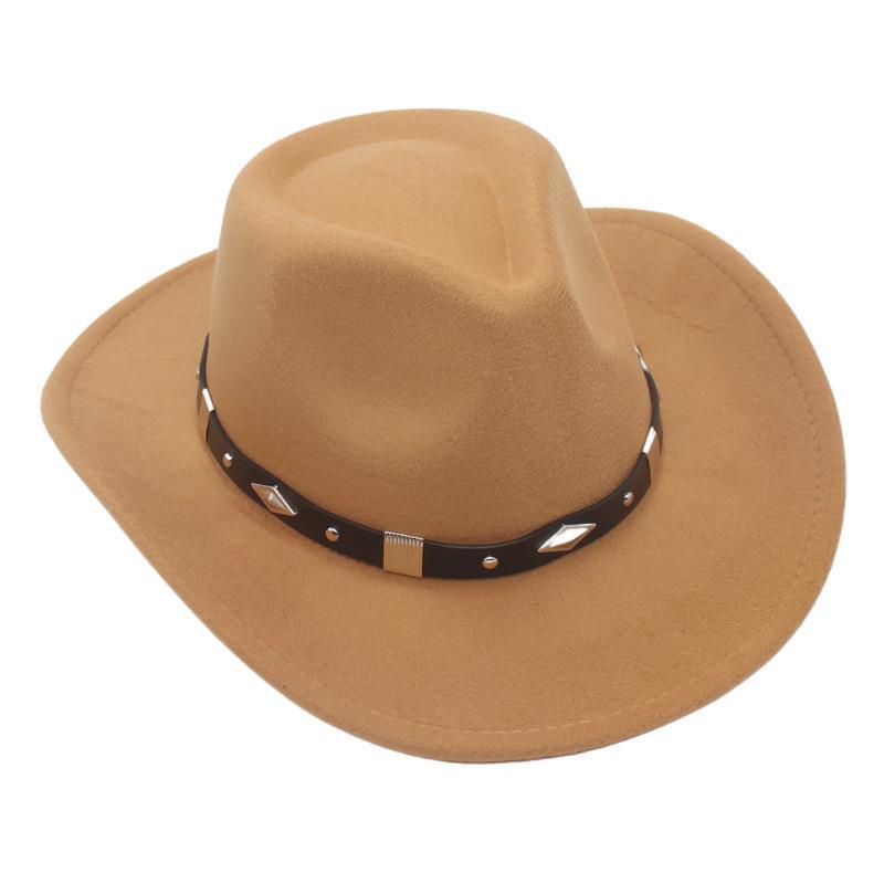 Love Top Western Cowboy Warped Top Hat Jazz Dance Tibetan Tibetan Style Tibetan Hat