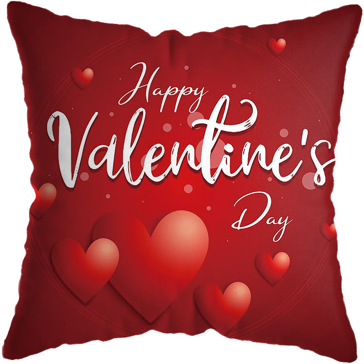 Valentine's Day Pillowcase Love Rose Pillowcase