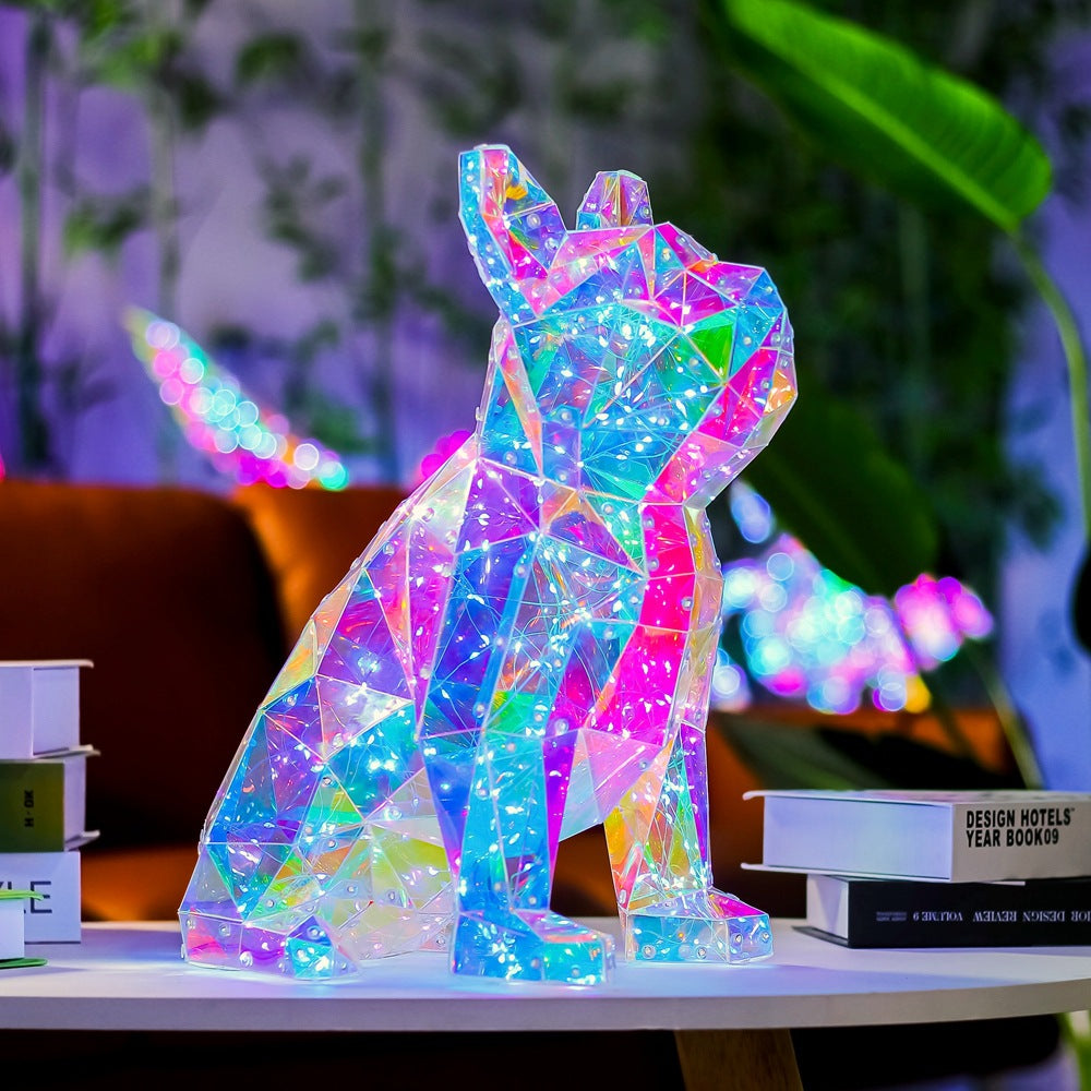 Valentine's Day Gift Couple Night Light Bear Doll