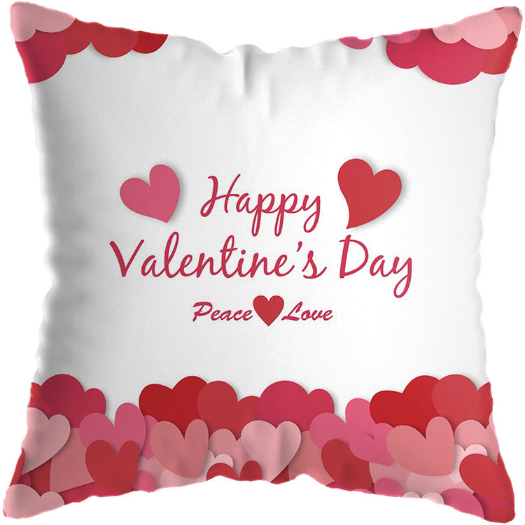 Valentine's Day Pillowcase Love Rose Pillowcase