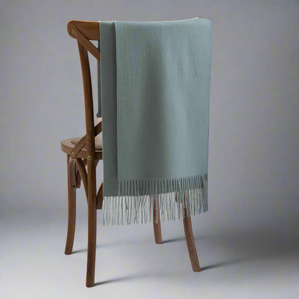 Mongolia Wool Scarf Autumn And Winter Ladies Widened Plain Wool Shawl