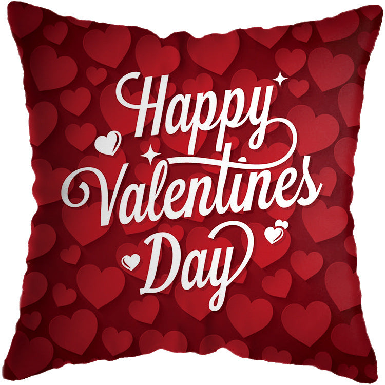 Valentine's Day Pillowcase Love Rose Pillowcase