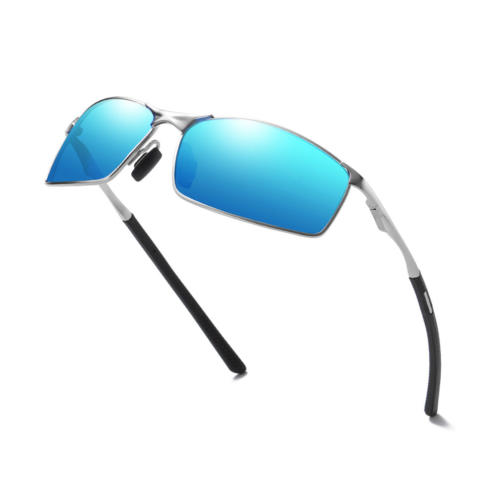Cross-border Sunglasses Men's Metal Sports Polarized Glasses European And American Popular Good Quality Sunglasses