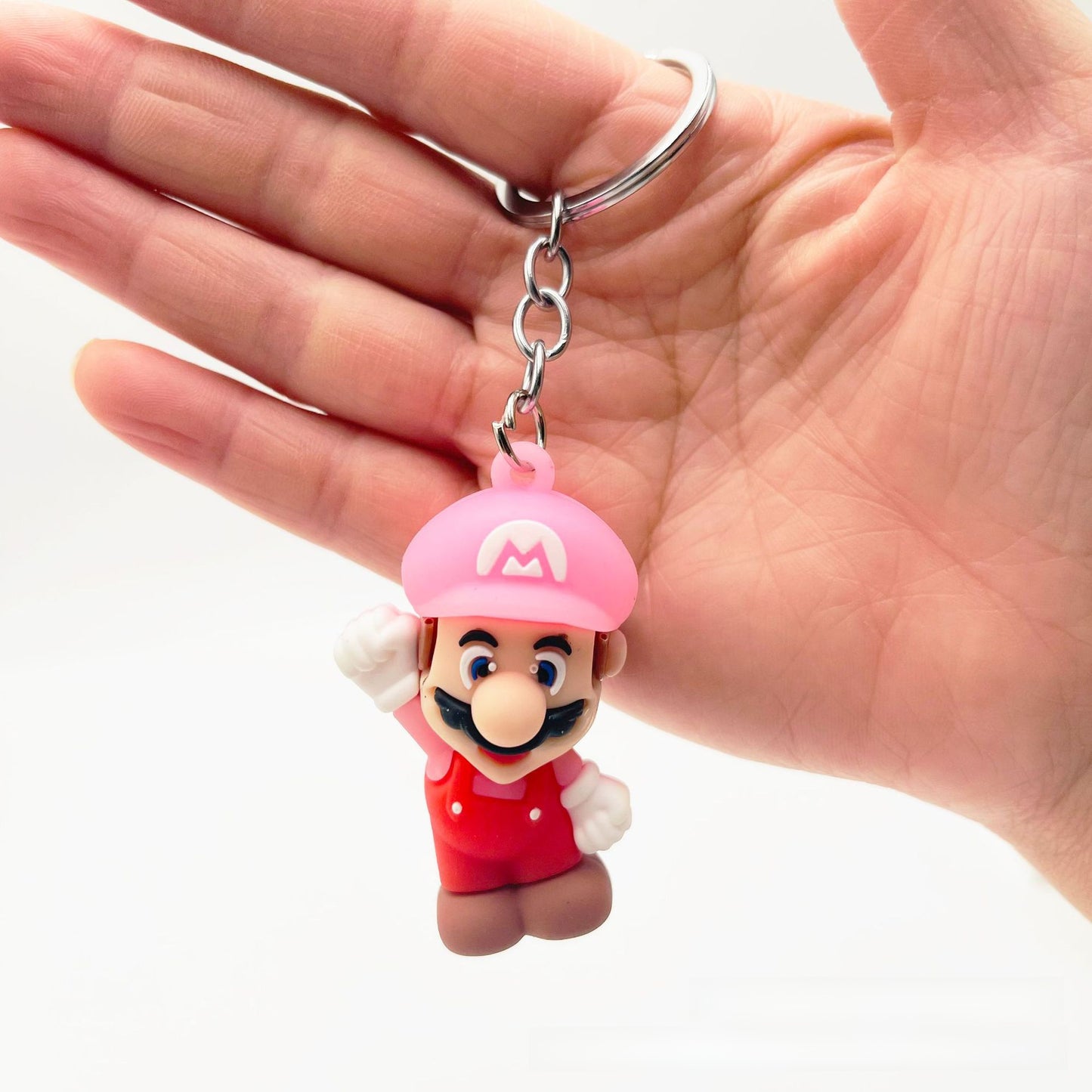 Creative Cartoon Mario Keychain Bag Pendant Super Mary Doll Student Gift Game Peripheral