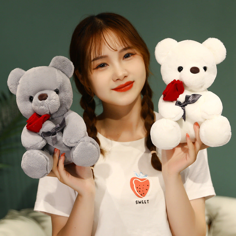 Valentine's Day Gift Plush Toy Rose Bear Large Hug Doll Doll Girl Grab Doll