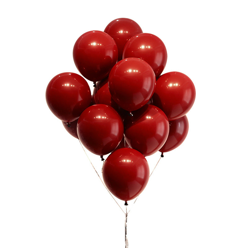 Balloon Wedding Decoration Wedding Room Layout Online Celebrity Love Balloon Suit Wedding Scene Red Wedding Supplies