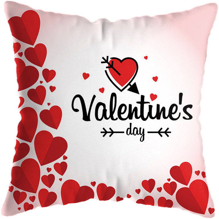Valentine's Day Pillowcase Love Rose Pillowcase