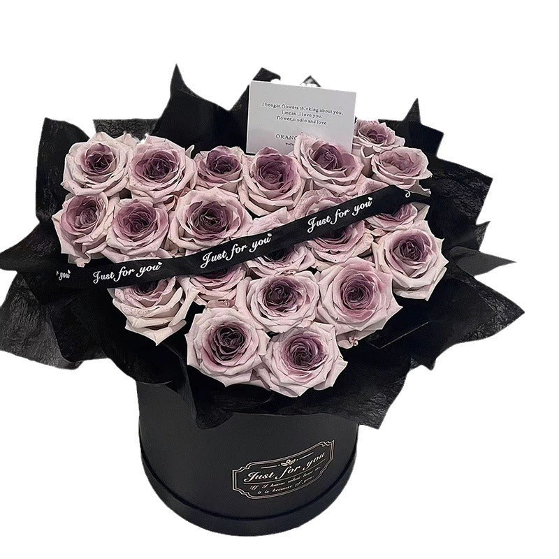 Wu Plum Sauce Bouquet Immortal Flower Soap Rose Bouquet Tanabata Valentine's Day Gift For Girlfriend's Birthday