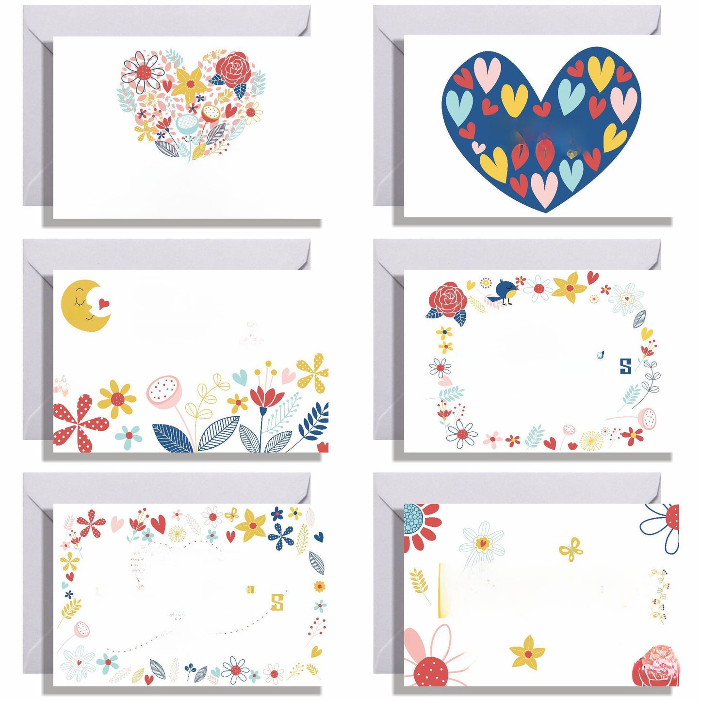 6 Valentine's Day Greeting Cards Greeting Cards Wholesale