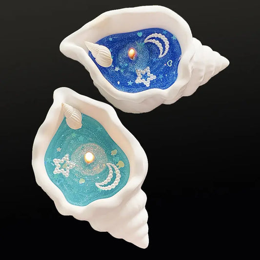 Conch Aromatherapy Candle Marine Shell Aromatherapy Candle Ornaments Tanabata Creative Gift Couple Conch Candle Gift