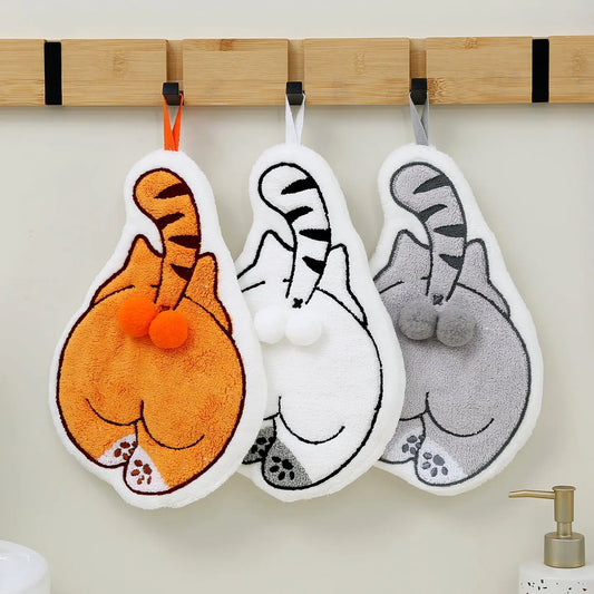 Cute from the front, hilarious from the back, because every bathroom deserves a little personality.