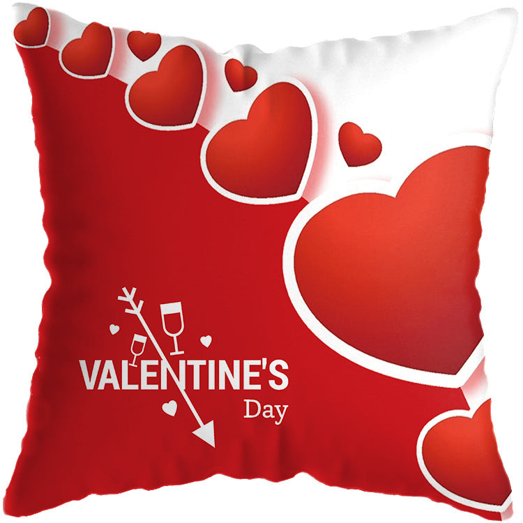 Valentine's Day Pillowcase Love Rose Pillowcase