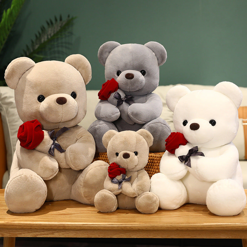 Valentine's Day Gift Plush Toy Rose Bear Large Hug Doll Doll Girl Grab Doll
