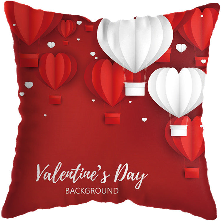 Valentine's Day Pillowcase Love Rose Pillowcase