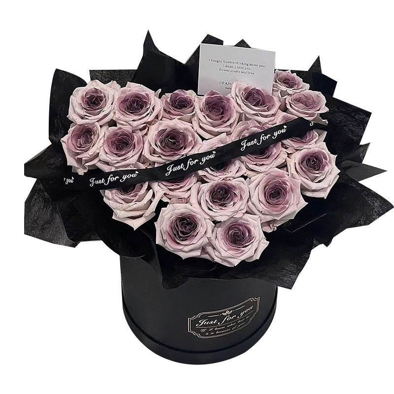 Wu Plum Sauce Bouquet Immortal Flower Soap Rose Bouquet Tanabata Valentine's Day Gift For Girlfriend's Birthday