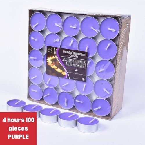 Candle 4-8 Hours Smokeless Candle Tea Hotel Romantic Confession Birthday Aromatherapy Small Tea Wax Wholesale