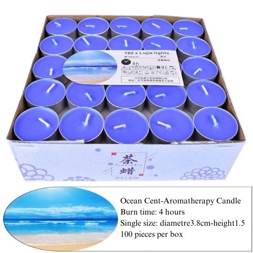 Candle 4-8 Hours Smokeless Candle Tea Hotel Romantic Confession Birthday Aromatherapy Small Tea Wax Wholesale