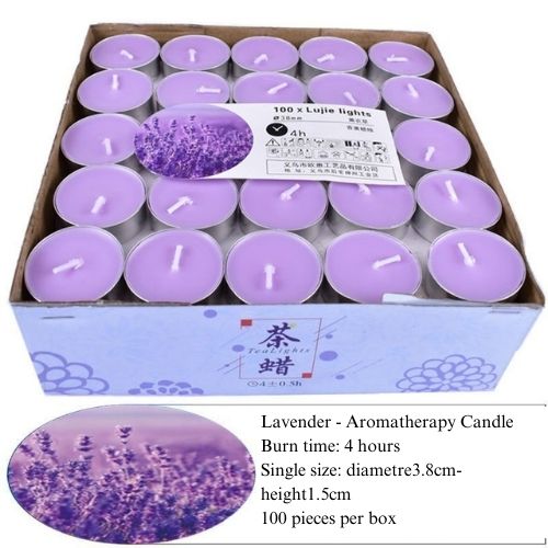 Candle 4-8 Hours Smokeless Candle Tea Hotel Romantic Confession Birthday Aromatherapy Small Tea Wax Wholesale