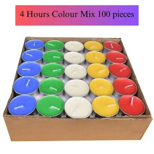 Candle 4-8 Hours Smokeless Candle Tea Hotel Romantic Confession Birthday Aromatherapy Small Tea Wax Wholesale ZIPPX