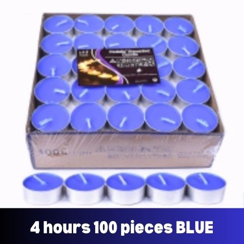 Candle 4-8 Hours Smokeless Candle Tea Hotel Romantic Confession Birthday Aromatherapy Small Tea Wax Wholesale