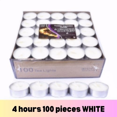 Candle 4-8 Hours Smokeless Candle Tea Hotel Romantic Confession Birthday Aromatherapy Small Tea Wax Wholesale