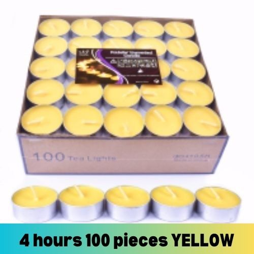 Candle 4-8 Hours Smokeless Candle Tea Hotel Romantic Confession Birthday Aromatherapy Small Tea Wax Wholesale