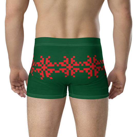 ZIPPX Christmas Print Boxer Briefs ZIPPX